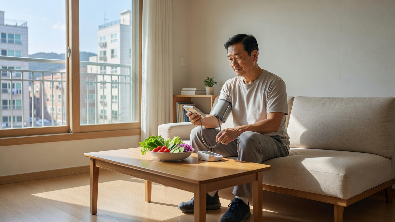 혈압 관리 50대 남성의 일상 건강 습관