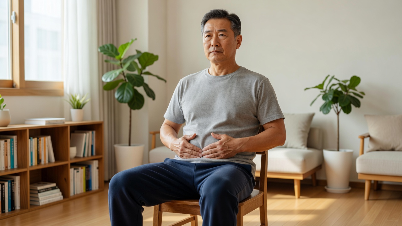50대 남성 전립선 건강 운동을 위한 매일 골반저근 루틴